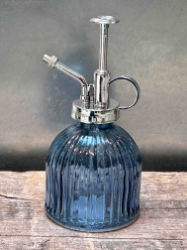 Glass Plant Mister - Blue 
