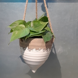 Hanging Stoneware Pot 