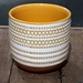 Yellow Stoneware Container - 140387